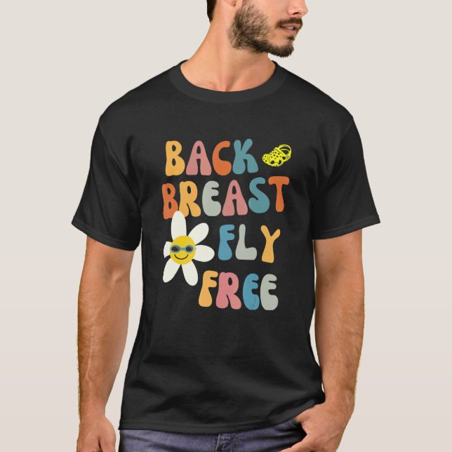 T-shirt Swim IM Freestyle Butterfly Backcourse Swimmer (Devant)