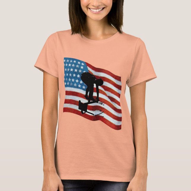 T-SHIRT SWIM USA (Devant)