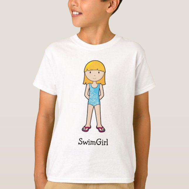 T-shirt SwimGirl (Devant)