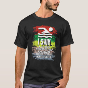 T-shirt Swimmer I dont Run And If You See Me Running Swim