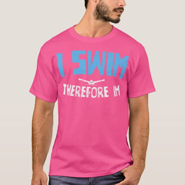 T-shirt Swimming Swimmer (Devant)