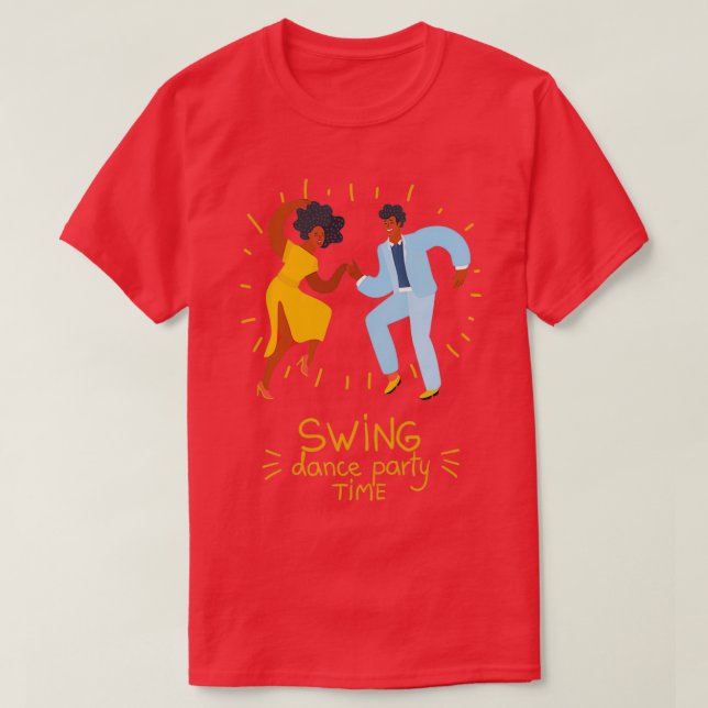 T-shirt Swing Dance Party (Design devant)