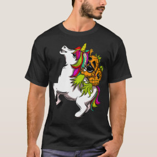 T-shirt Swingers Couple Ananas Se balançant sur un licorne