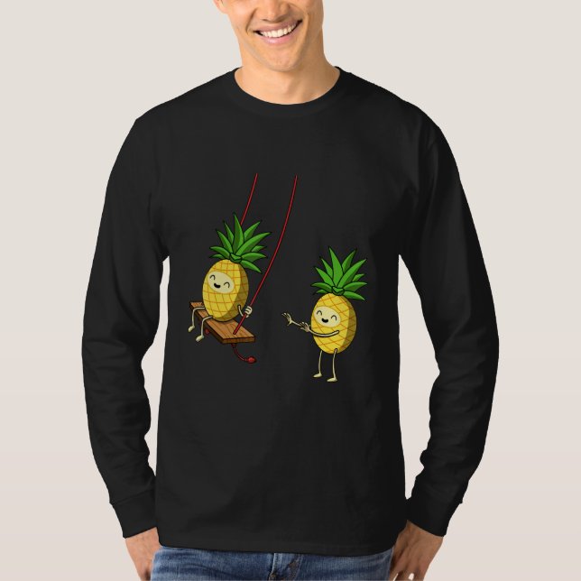 T-shirt Swinging Pineapple Swinger (Devant)