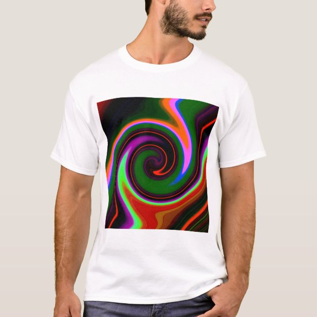 T-shirt Swirl Retro (Devant)