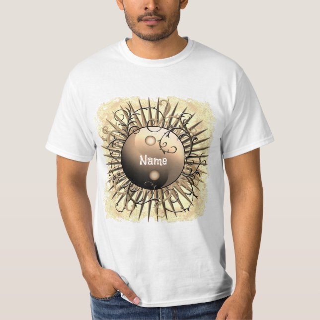 T-shirt Swirl Yin Yang  (Devant)