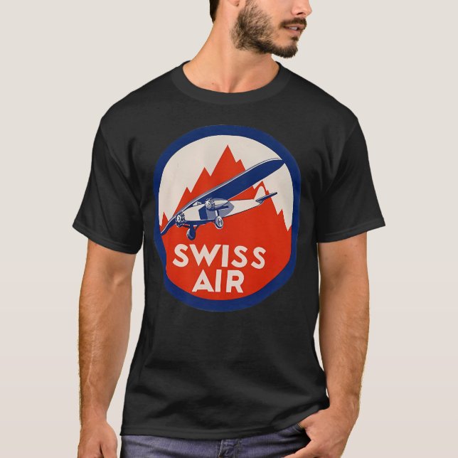 T-shirt Swiss Air (Devant)