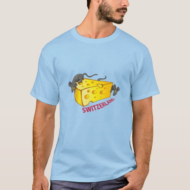 T-shirt Swiss cheese (Devant)