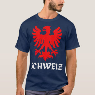 T-shirt Swiss Eagle Swiss Flag Pride