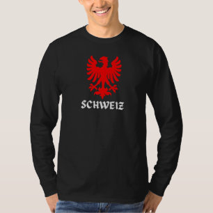 T-shirt Swiss Eagle Swiss Flag Pride