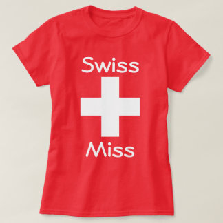 T-shirt Swiss Miss
