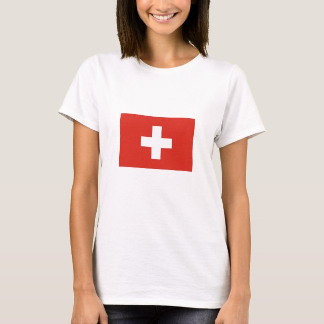 T-shirt Switzerland Flag (Devant)