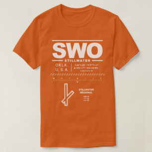 T-shirt SWO de l'aéroport régional de Stillwater