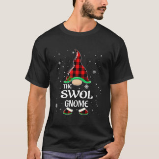 T-shirt Swol Gnome Buffalo Plaid Correspondant à Noël de f
