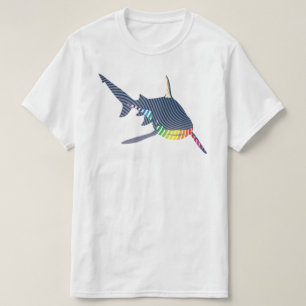 T-shirt Swoosh couleur requin