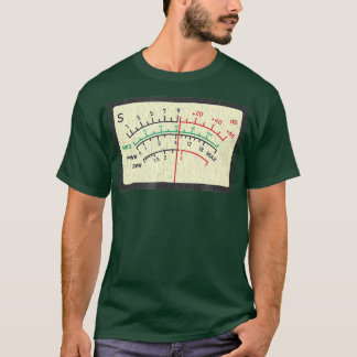 T-shirt SWR Meter Amateur Ham Radio Novelty Distressed