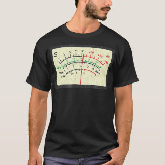T-shirt SWR Meter Amateur Ham Radio Novelty Distressed