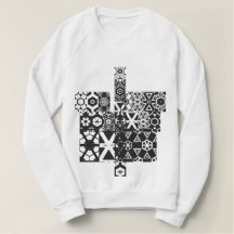 Sxisma Sweatshirt de mode féminine Raglan