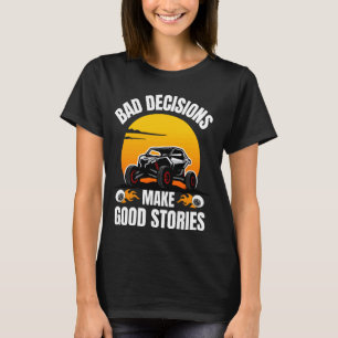 T-shirt SxS ATV Art Pour Hommes Femmes UTV Off Road Riding