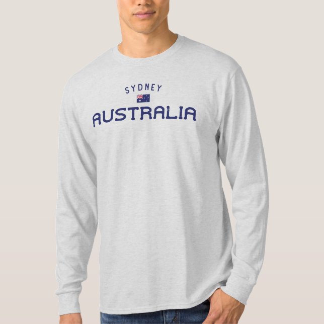 T-shirt Sydney Australie en détresse (Devant)