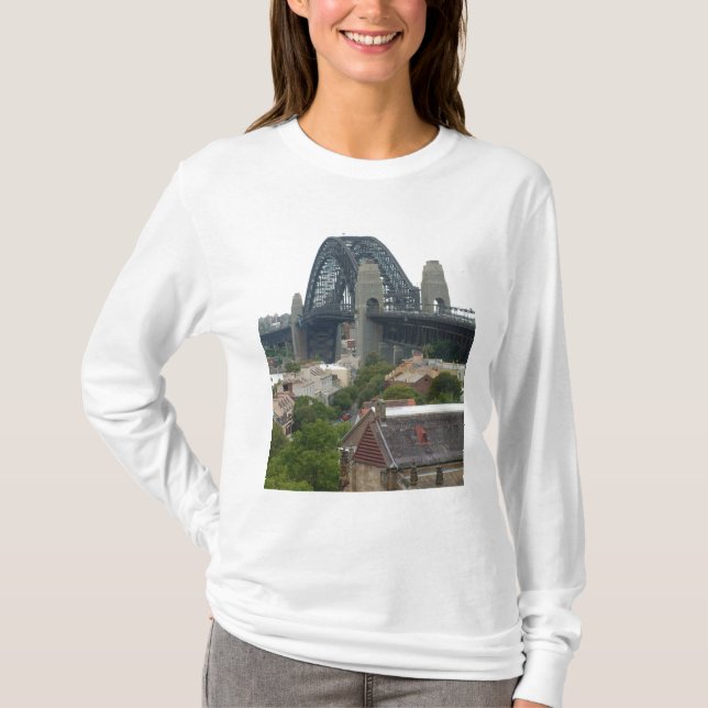 T-shirt Sydney, Australie. Harbour Bridge. (Devant)