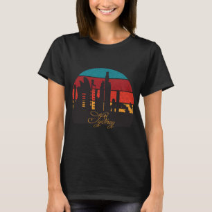T-shirt Sydney Australie Port Voyage Rétro