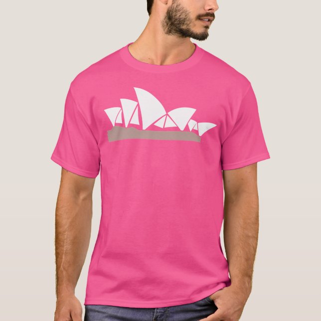 T-shirt Sydney Opera House Australie (Devant)