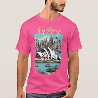 T-shirt Sydney Opera House Australie