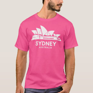 T-shirt Sydney Opera House Iconic Australia Landmark Syste