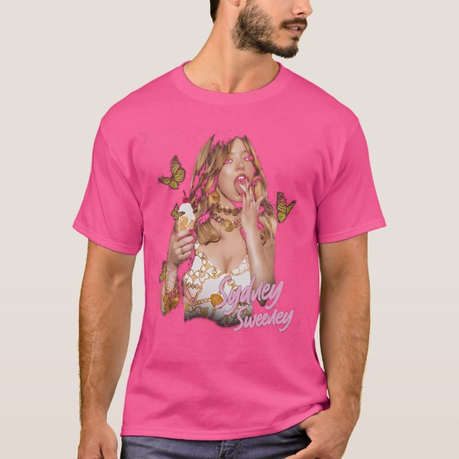 T-shirt Sydney Sweeney Butterfly Legacy (Devant)