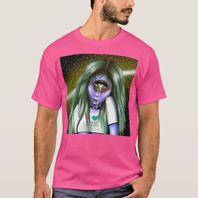 T-shirt Syke malade (Devant)
