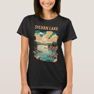 T-shirt Sylvan Lake SD Pine Green Voyage