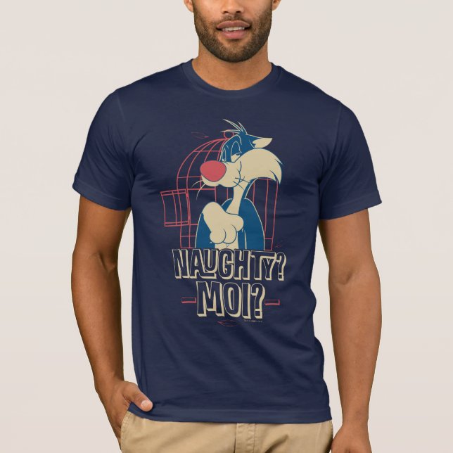 T-shirt SYLVESTER™- Naughty ? Moi ? (Devant)