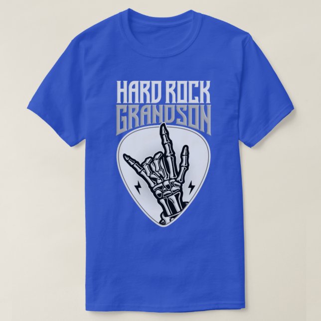 T-shirt Symbole à main Rock Grandson Hard Rock (Design devant)