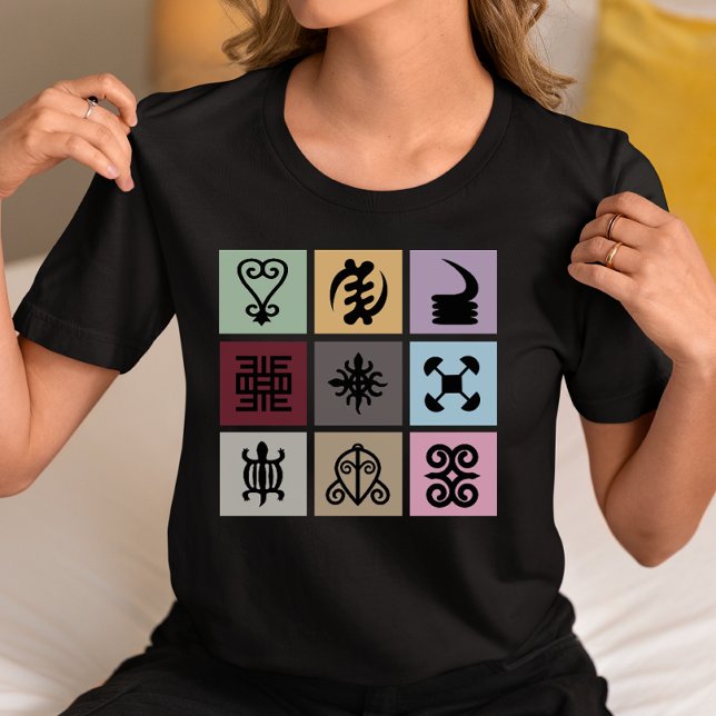 T-shirt Symbole Adinkra du Ghana - Patrimoine africain et  (Créateur téléchargé)
