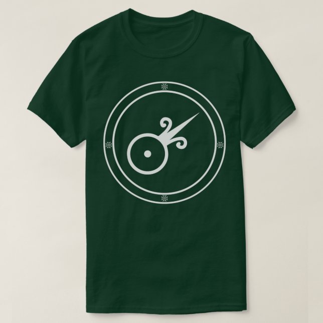 T-shirt Symbole alchimique de l'or de l'alchimie (Design devant)