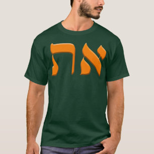 T-shirt SYMBOLE Aleph Tav Torah Racines hébraïques messian