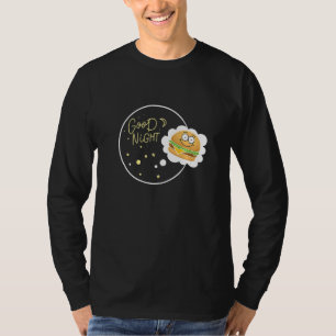 T-shirt Symbole alimentaire Fry & Hamburger