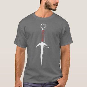 T-shirt Symbole Anime Japon Ninja Héros Hokage Samurai Kun