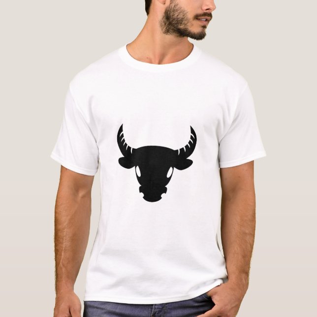 T-shirt Symbole astrologique du Taurus (Devant)
