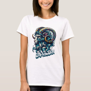 T-shirt SYMBOLE Astrologique Horoscope Capricorne