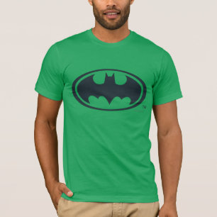 T-shirt Symbole Batman Logo noir et blanc