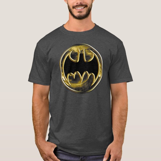 T-shirt Symbole Batman | Logo Or (Devant)