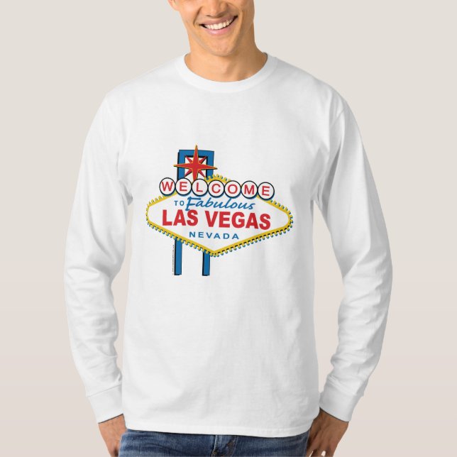 T-shirt SYMBOLE Bienvenue À Las Vegas (Devant)