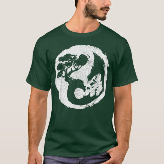 T-shirt Symbole Bonsai Yin Yang Bouddhisme japonais zen