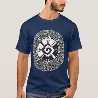 T-shirt Symbole calendrier maya Hunab Ku Aztec