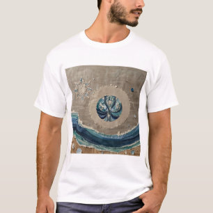 T-shirt Symbole cancéreux Zodiaque avec design élégant