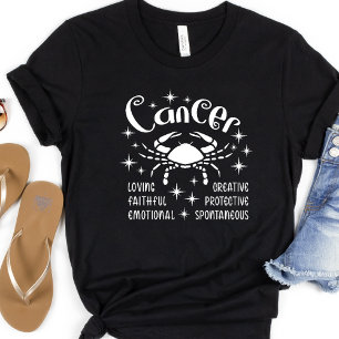T-shirt Symbole CancerZodiaque Horoscope Personnalité Trai