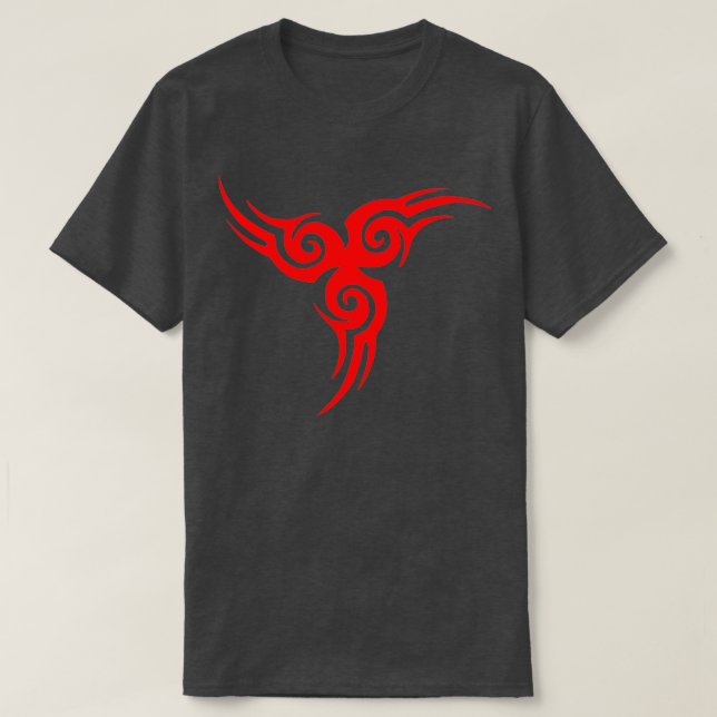 T-shirt Symbole celtique de la tribu Triskele (Design devant)