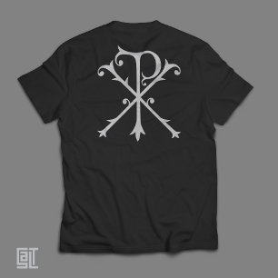 T-shirt Symbole Chi Rho du Christ Inspirationnel chrétien